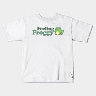 Feeling Froggy Kids T-Shirt